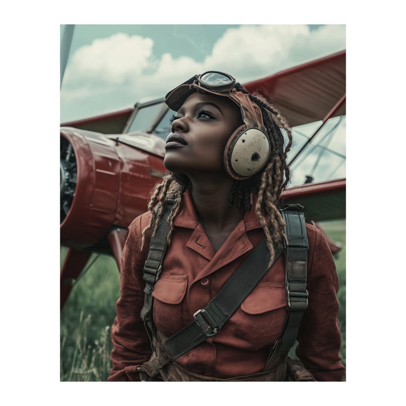 Bessie Coleman — 1920s Barnstormer from Runway & Heirloom
