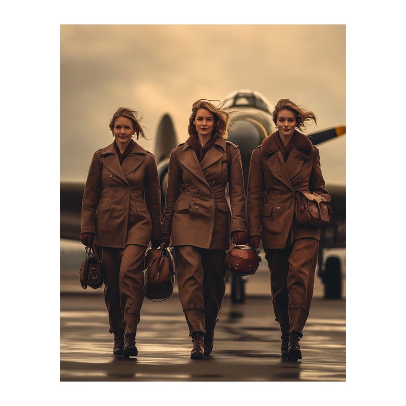 Four Generations — art from the Women in Aviation collection